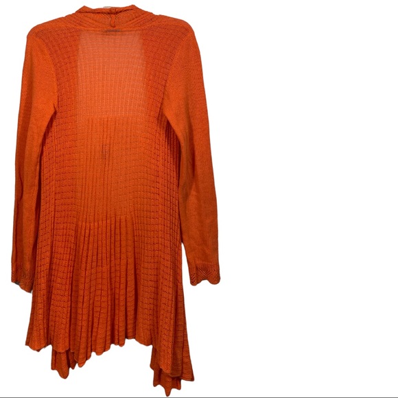 belldini womens mango open knit longer cardigan Medium exc condition - Picture 6 of 6